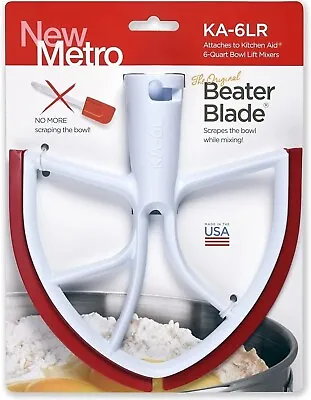 New Metro KA-6LR Original Beater Blade Works W/ Most KitchenAid 6 Or 7 Qt Bowl-L • $18.93