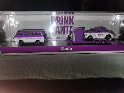 M2 Machines CHASE Hauler Fanta 1964 Dodge A100 Van & 1941 Willys Coupe Fanta • $29.75