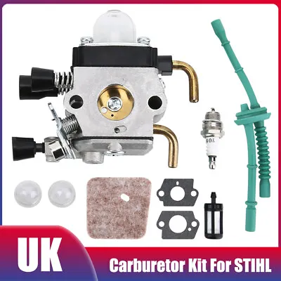 £10.98 • Buy Carburetor Kit For Stihl FS45 FS46 FS55 FS55R FC55 HL45 Air Filter Strimmer Part