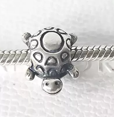 Genuine Pandora Bracelet Charm - Silver Turtle Charm 925 ALE  • £4.20
