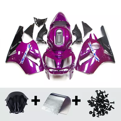 Purple Black Fairing For Kawasaki ZX1200B Ninja ZX12R 2002 2003 2004 2005 2006 • $459.95