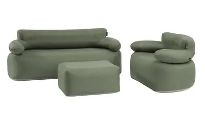 Outwell Laze Inflatable Sofa Set 3 Pcs Sofa Chair Stool Camping • £181.81