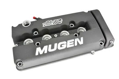 Gray MUGEN Style Engine Valve Cover For Honda Civic B16 B17 B18 VTEC B18C DOHC • $110