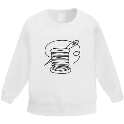 'Needle & Thread' Kid's Sweatshirt / Sweater / Jumper (KW018982) • £12.99