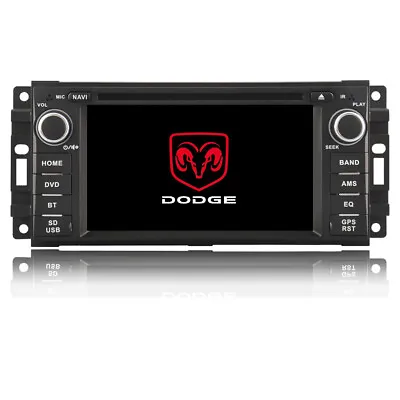 $319 • Buy Car DVD Radio Navigation Stereo For Dodge Ram Chrysler 300C Jeep Grand Cherokee