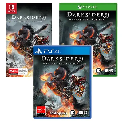 Darksiders Warmastered Edition Hack & Slash Game PS4 XBOX One Nintendo Switch NS • $88