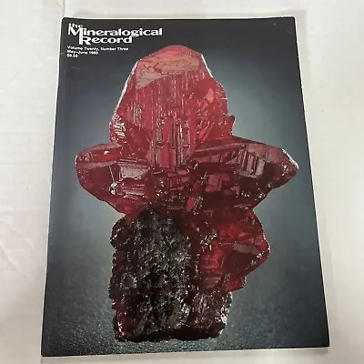 The Mineralogical Record Magazine Vol 20- Number 3- May-June 1989 • $21.42