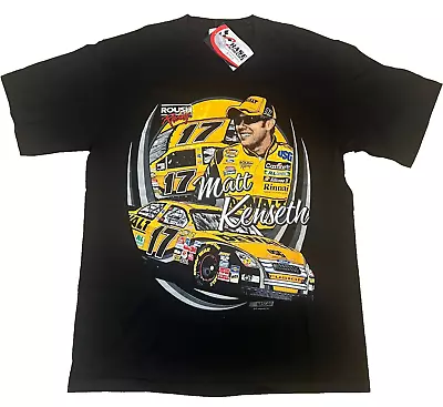 Nascar Racing Matt Kenseth Tee Shirt Medium #17 Chase Authentics NWT Black [C37] • $24.95