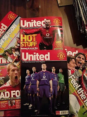 THE OFFICIAL MANCHESTER UNITED MAGAZINE. Various Quantities Available £1.50 Each • £1.50