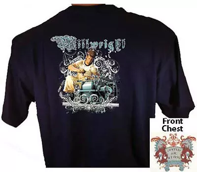 Millwright Tattoo Look Precision Craftsman Occupation Long Sleeve T-shirt • $24.95