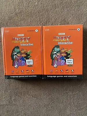  BBC Muzzy Interactive Level 1 Cd Rom Books 1-6  Language Game Sealed • $25.27