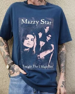 Mazzy Star So Tonight That  I Might See Cotton Black Unisex T-shirt   VN1318 • $16.99