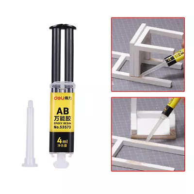 Epoxy Resin AB Glue Strong Adhesive Repair Glass Plastic Ceramics Quick-drying • $5.01