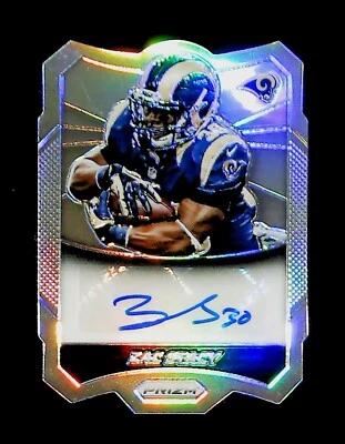 $5 • Buy Zac Stacy 2014 Panini Prizm Die-Cut Prizm Auto 108/150 #A-ZS Rams