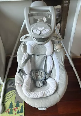 Ingenuity Baby Dreamcomfort InLighten Swing/rocker Cradle • $60