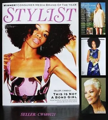 Naomie Harris James Bond 007 Skyfall Dionne Warwick Zosia Mamet Stylist Oct 2012 • £6