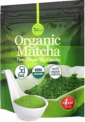 Organic Matcha Green Tea Powder 100% Pure Matcha 4oz • $11.50