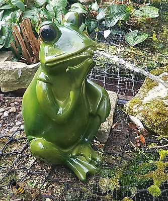 £27.49 • Buy Bermuda Pond Spitter Frog Garden Pond Water Feature Pondside Ornament Koi Fish