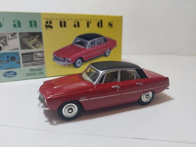$26.99 • Buy Vanguards VA06502 Rover P6 3500 V8 Monza Red Black Roof Boxed