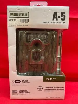 MOULTRIE A-5 5.0 MP Digital Game Camera MCG-12589 Low-Glow Nighttime (SS2119934) • $49.99