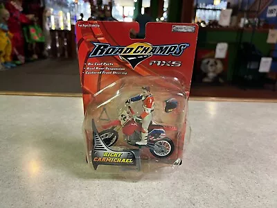 2003 Jakks Pacific Road Champs MXS RICKY CARMICHAEL Moto X Dirt Bike NIB #34 • $8.50