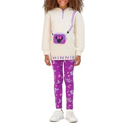 Disney Minnie Mouse Licensed Girls Hoodie And Jogger Set Size L • $16.14