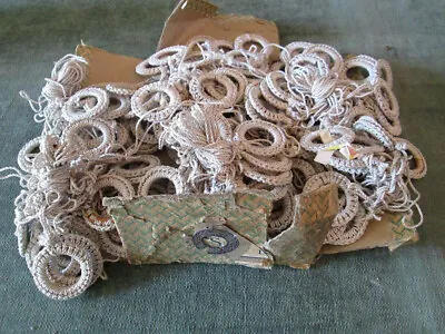 Large BULK LOT Of Vintage Singer Sewing Brand Crochet Window Shade Ring Pulls • $95
