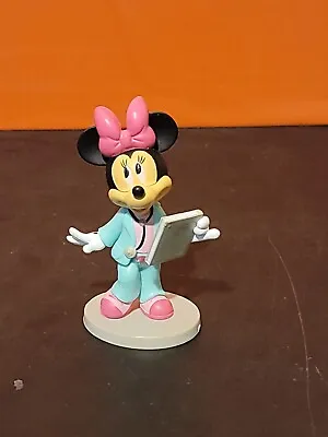 Disney Minnie Mouse Doctor Nurse PVC Figure Cake Topper • $10