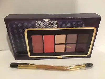 Tarte Amazon Escape Amazonian Clay Eye & Cheek Palette Clutch Vol.II + Brush NIB • $68.35