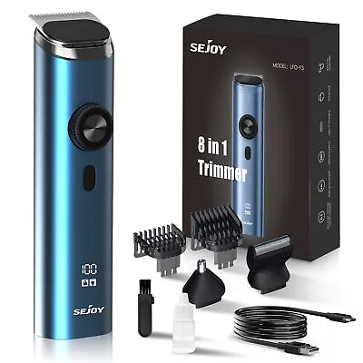 SEJOY Professional Hair Clipper Men Razor Electric Beard Trimmer Grooming Kit • £19.99