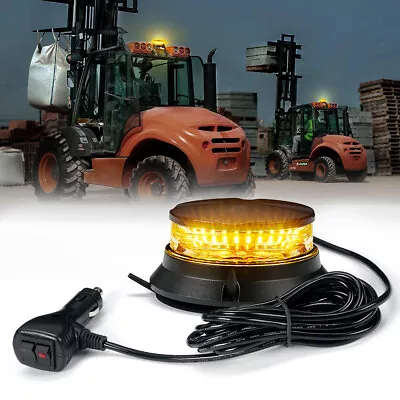 Xprite 24 LED Mini Beacon Strobe Flashing Emergency Light 360 Coverage Amber • $34.99