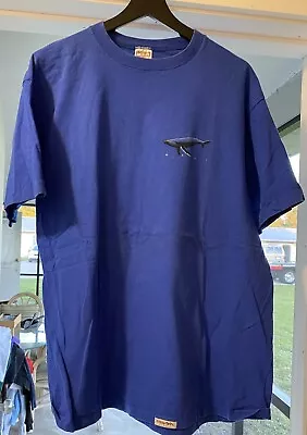 Crazy Shirts Hawaii Vintage T Shirt Maui Whale Fin Wrap Around Surf Beach XL • $19.99