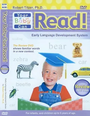 Your Baby Can Read! Review DVD (Region 1) VGC Early Language Development System • £5.94