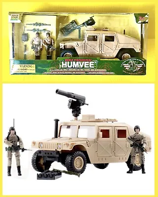 1:18 World Peacekeepers Desert Humvee GI Joe 3.75” Compatible Military Elite NEW • $49.99