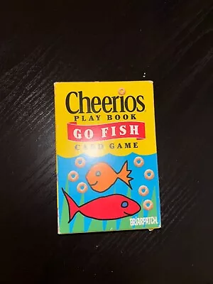 Rare Cheerios Play Book - Go Fish Card Game VTG 2001 NIB • $11.95