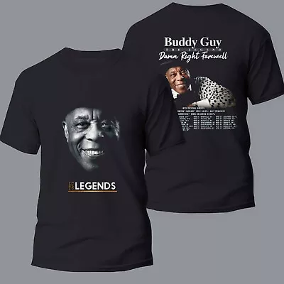 $22.87 • Buy Buddy Guy The Legend - Damn Right Farewell 2023 Tour 2 Sided Unisex T-shirt