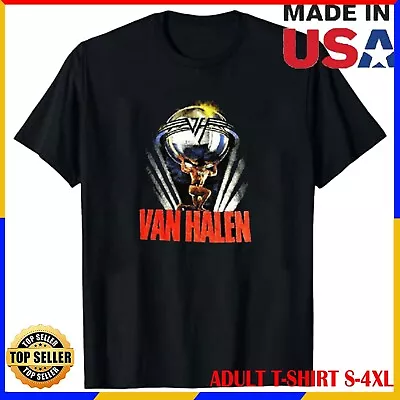Van Halen 5150-1986 Tour Concert T-Shirt Vintage Van Halen Classic T-Shirt Gift • $7.99