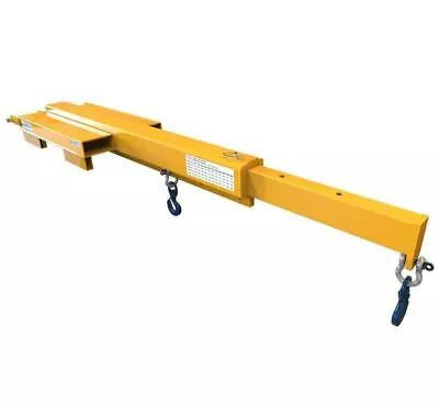 Forklift Extender Boom Crane Lifting Jib -  3m Long - Telescopic - (SEE VIDEO) • £1470