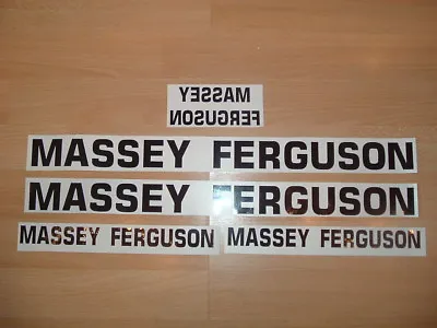 £6.99 • Buy MASSEY FERGUSON Style Universal Stickers Decals Set Tractor