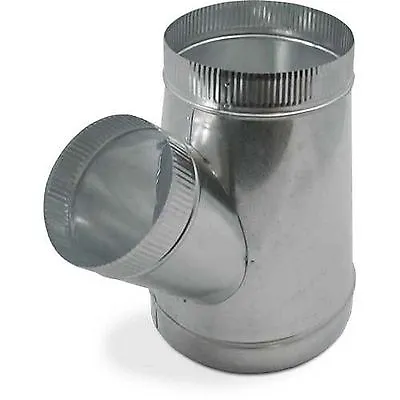 8x6x6 Single Wall Metal WYE For Connecting Duct Fittings Ventilation Branch • $28