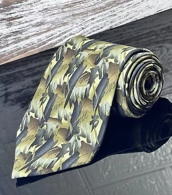 J. Garcia Oak Tree Collection Nineteen Green Camo Like Silk Tie • $11.99