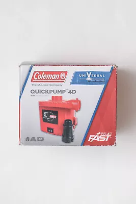 Coleman Quickpump Universal 4D Battery Powered Pump Pre-Owned Inflate Deflate • $14.99