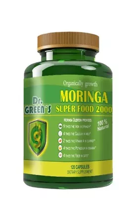 ORGANIC MORINGA Oleifera Powder Capsules 120 100 % PURE VIDA 2000mg X/s • $14.38