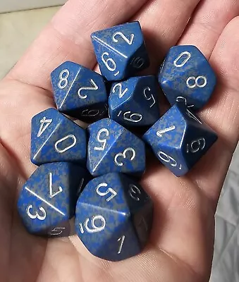 OOP Chessex Speckled Gunmetal Single D10 1d10 • $7