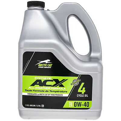 Arctic Cat 2436-857 ACX 0W-40 Synthetic 4-Cycle Engine Oil 1 Gallon Bottle • $74.95