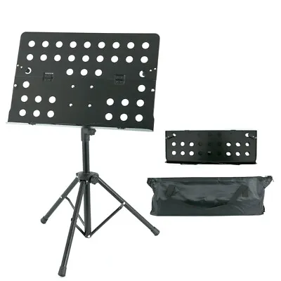 £15.99 • Buy Heavy Duty Orchestral Music Stand Folding Adjustable Sheet Stand Tripod Base New