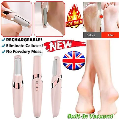 Flawless USB Electric Foot Grinder File Vacuum Hard Skin Callus Remover Portable • £4.99
