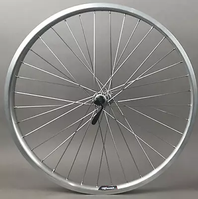 Silver Heavy Duty Velocity Cliffhanger 29  700c MTB Bike Tubeless Front Wheel • $140