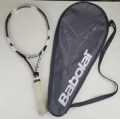 Babolat PURE DRIVE FO Roland Garros Tennis Racquet Grip 4 3/8 Used Unstrung Bag • $55