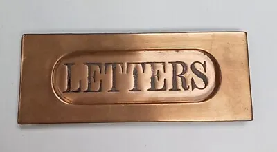 Victorian Brass Letter Box • £32